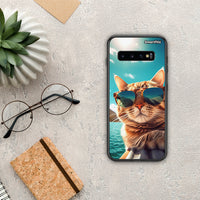 Thumbnail for Summer Cat - Samsung Galaxy S10+ case