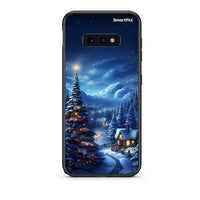 Thumbnail for samsung s10e Christmas Scenery θήκη από τη Smartfits με σχέδιο στο πίσω μέρος και μαύρο περίβλημα | Smartphone case with colorful back and black bezels by Smartfits