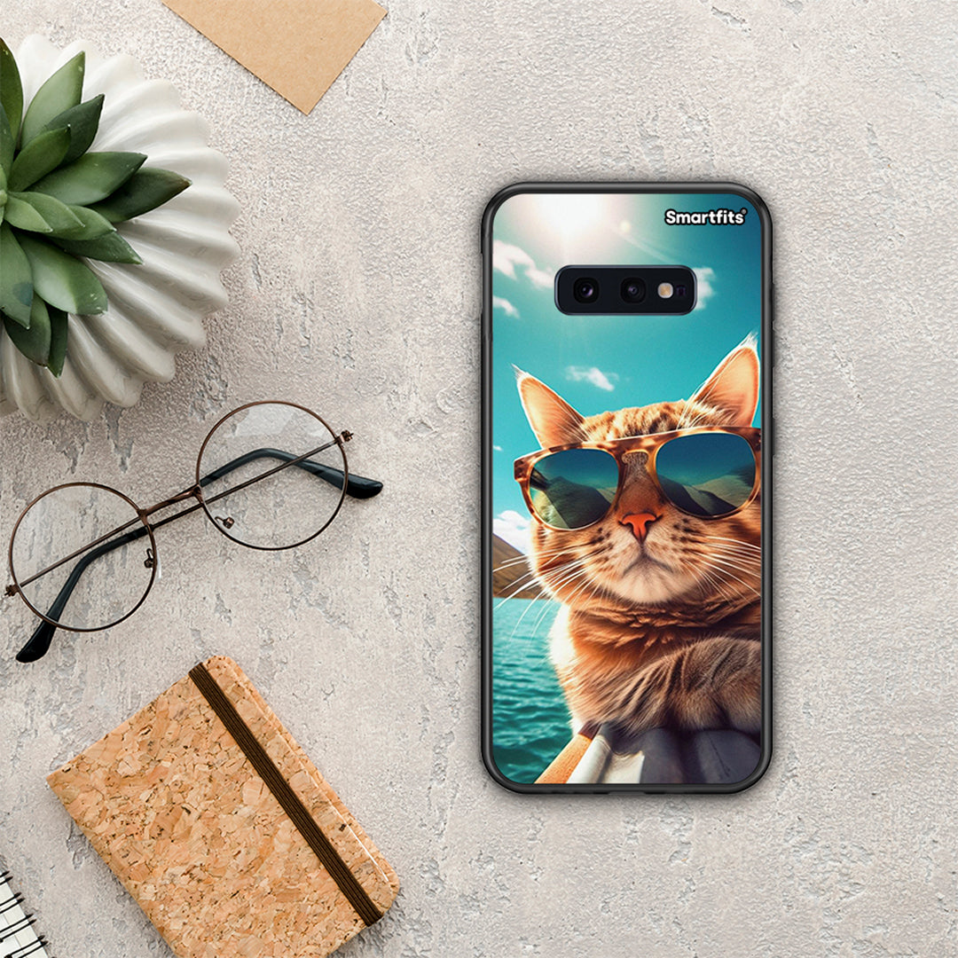 Summer Cat - Samsung Galaxy S10E case