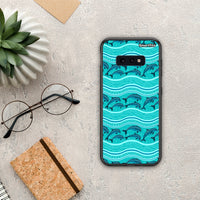 Thumbnail for Swimming Dolphins - Samsung Galaxy S10E case