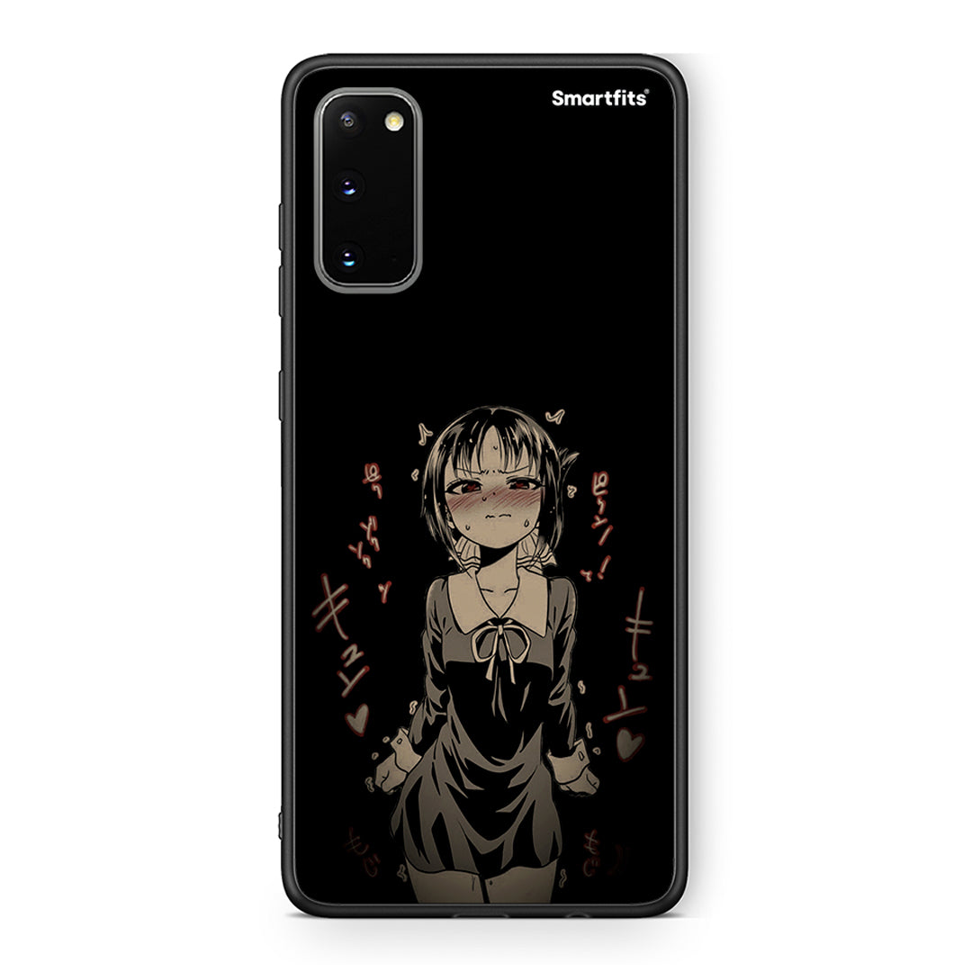 Samsung S20 Anime Girl θήκη από τη Smartfits με σχέδιο στο πίσω μέρος και μαύρο περίβλημα | Smartphone case with colorful back and black bezels by Smartfits