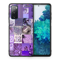 Thumbnail for Purple Aesthetic Collage - Samsung Galaxy S20 FE θήκη