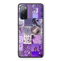 Thumbnail for Purple Aesthetic Collage - Samsung Galaxy S20 FE θήκη