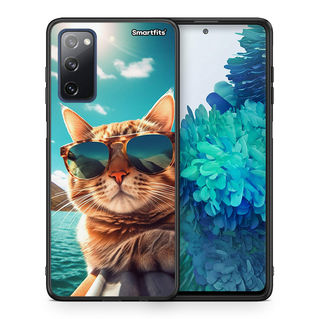 Summer Cat - Samsung Galaxy S20 Fe case