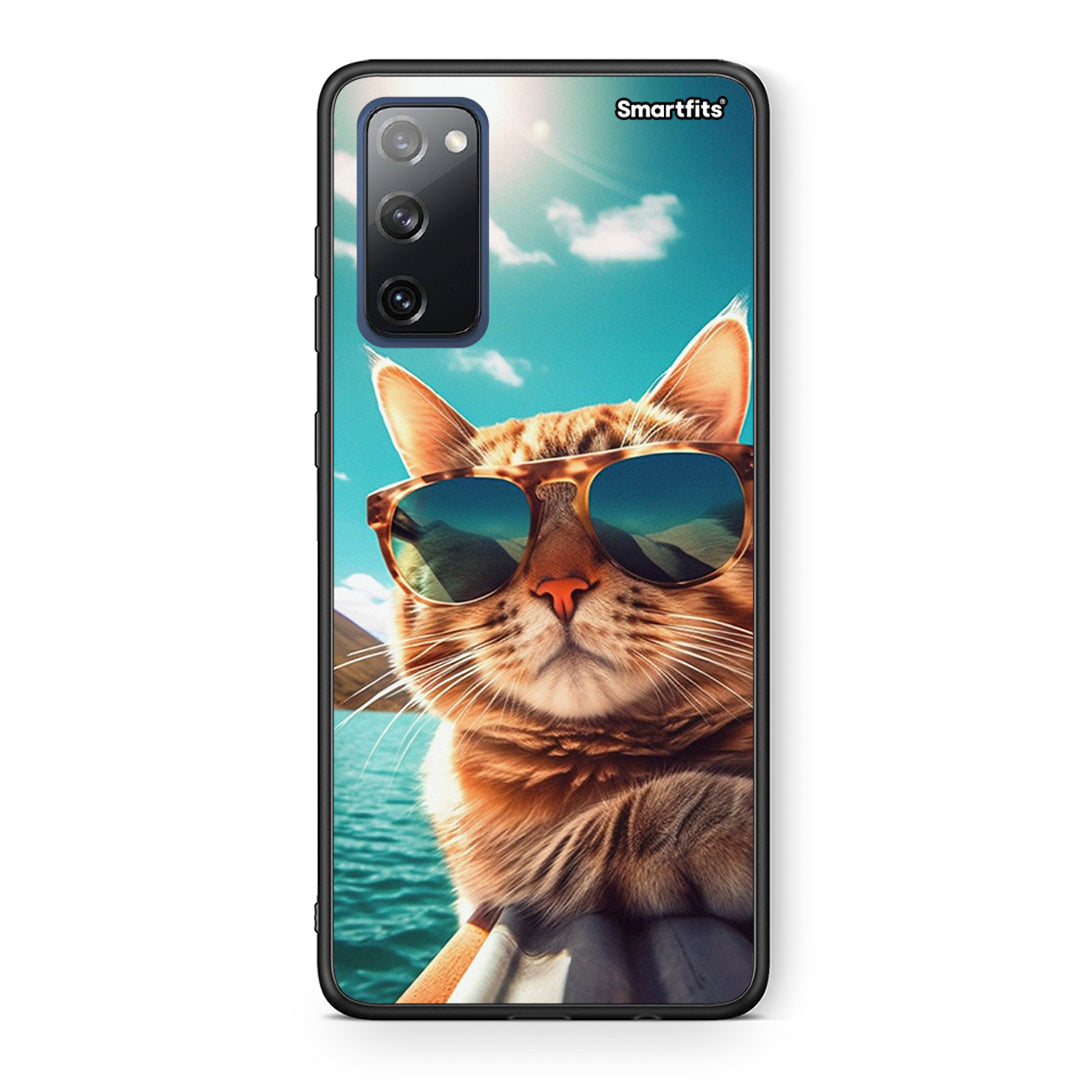 Summer Cat - Samsung Galaxy S20 Fe case