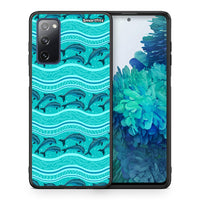 Thumbnail for Swimming Dolphins - Samsung Galaxy S20 Fe case