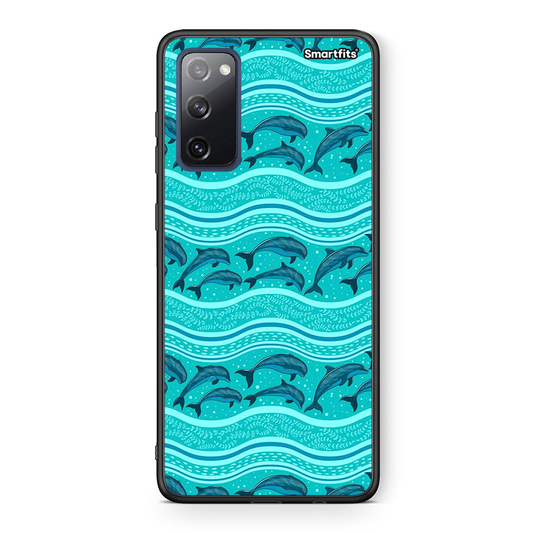 Swimming Dolphins - Samsung Galaxy S20 Fe case