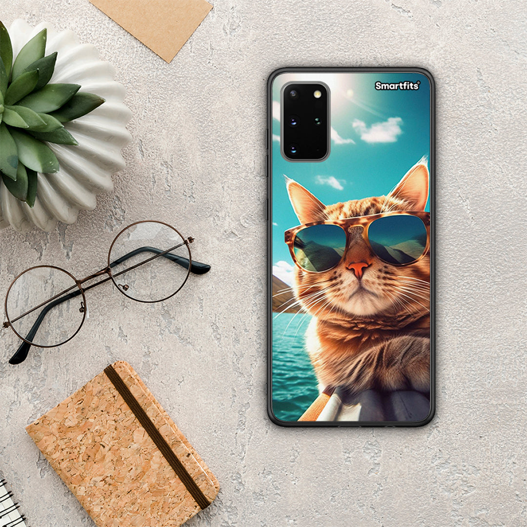 Summer Cat - Samsung Galaxy S20+ case