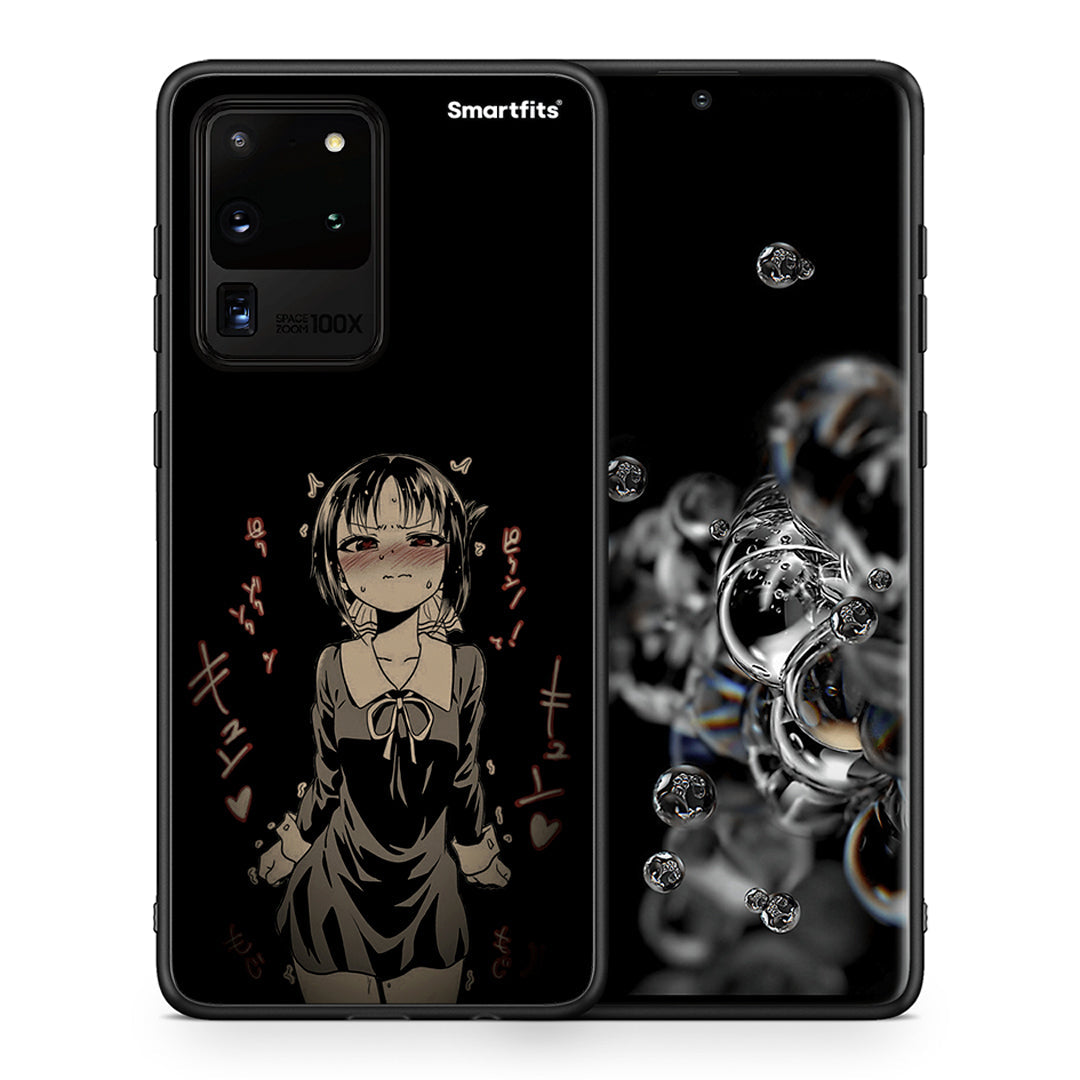 Θήκη Samsung S20 Ultra Anime Girl από τη Smartfits με σχέδιο στο πίσω μέρος και μαύρο περίβλημα | Samsung S20 Ultra Anime Girl case with colorful back and black bezels