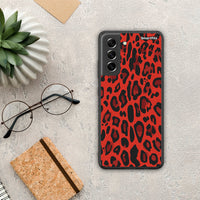 Thumbnail for Animal Red Leopard - Samsung Galaxy S21 FE case