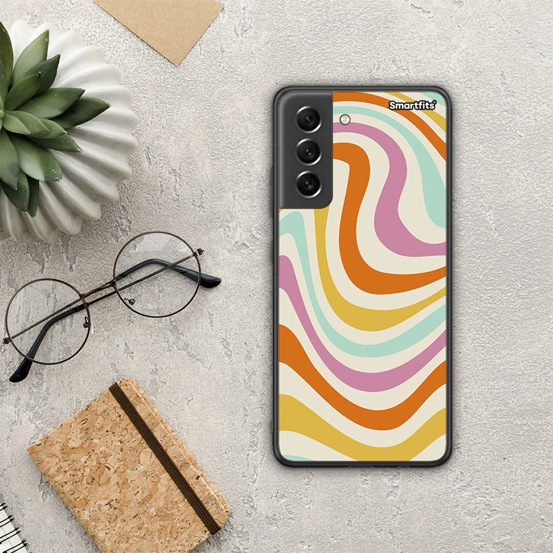 Colorful Waves - Samsung Galaxy S21 FE case
