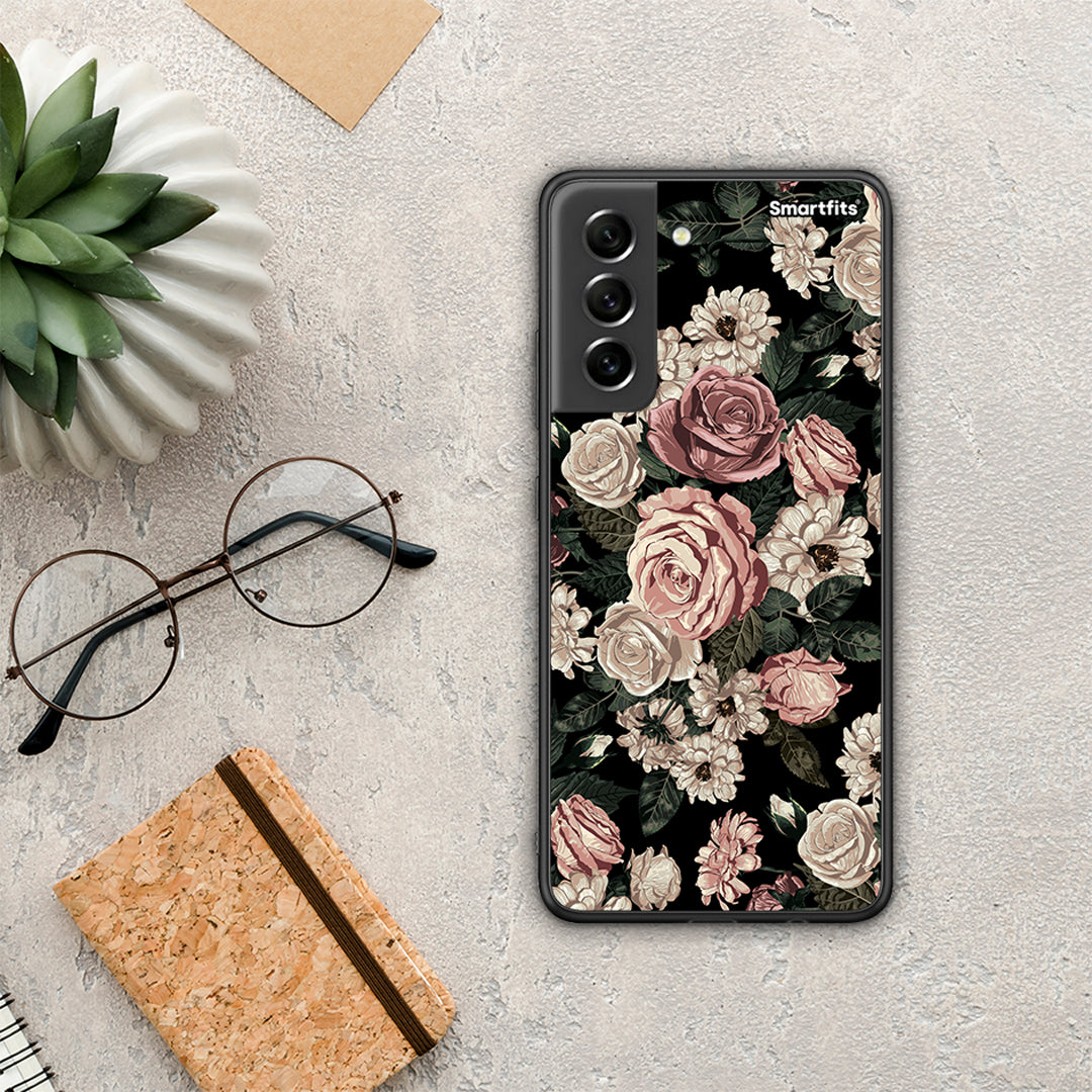 Flower Wild Roses - Samsung Galaxy S21 FE case