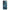 Samsung S21 FE Marble Blue θήκη από τη Smartfits με σχέδιο στο πίσω μέρος και μαύρο περίβλημα | Smartphone case with colorful back and black bezels by Smartfits