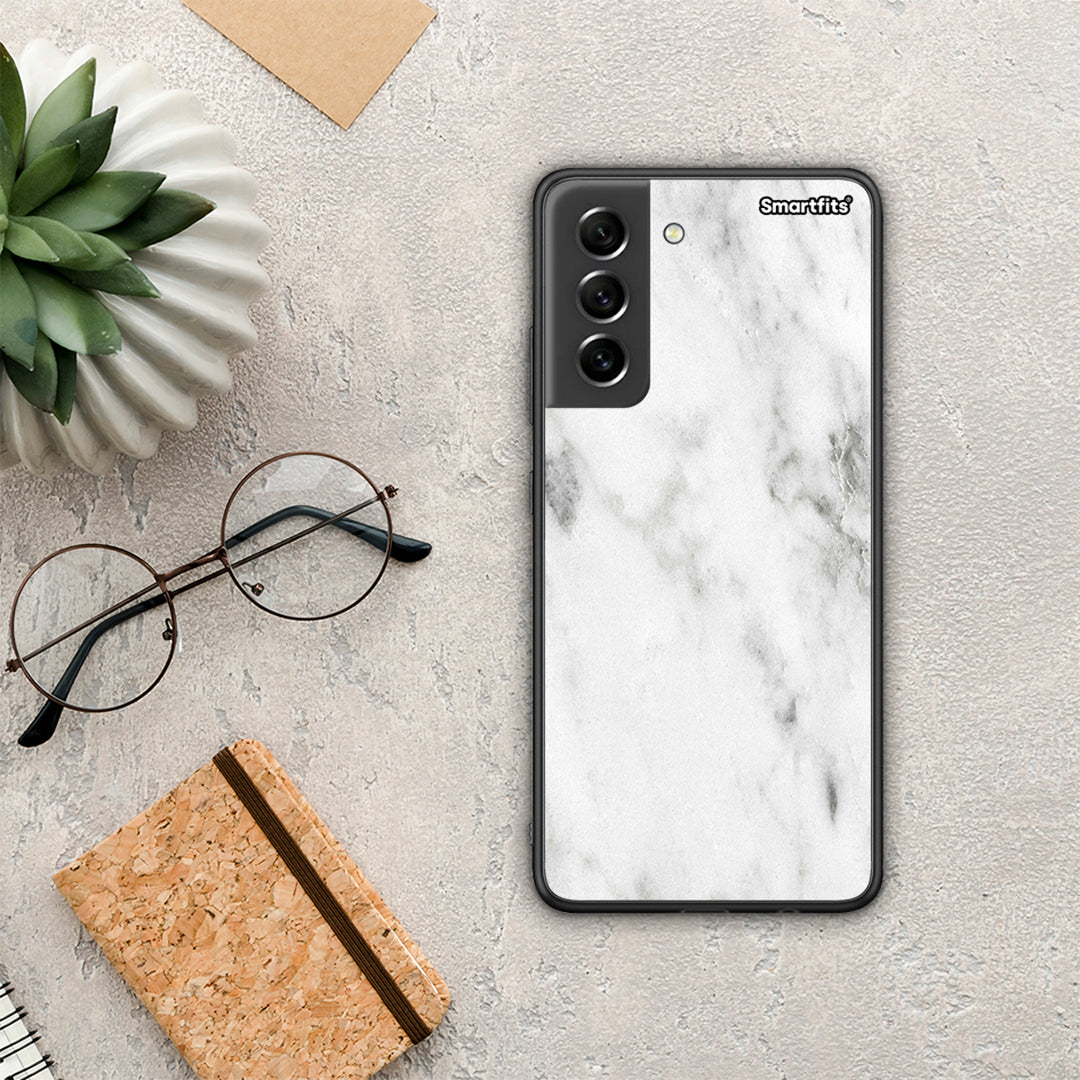 Marble White - Samsung Galaxy S21 FE case