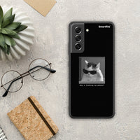 Thumbnail for Meme Cat - Samsung Galaxy S21 Fe case