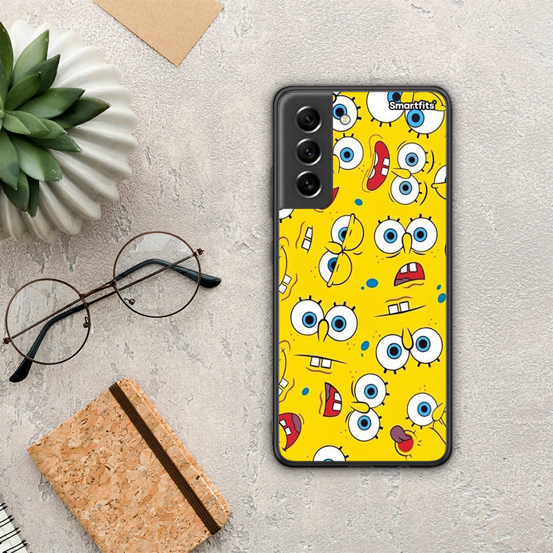 PopArt Sponge - Samsung Galaxy S21 FE case 
