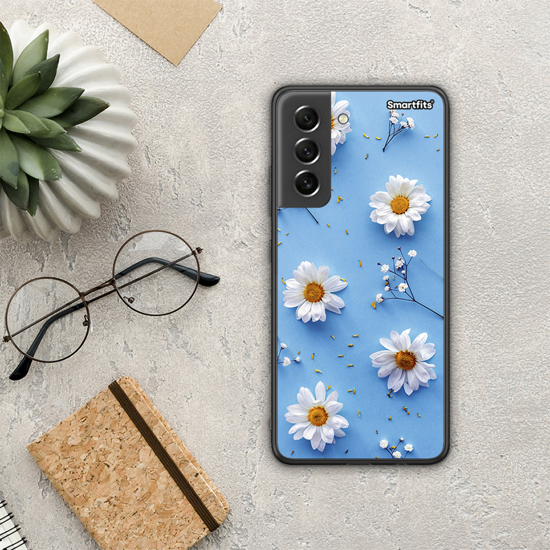 Real Daisies - Samsung Galaxy S21 Fe case