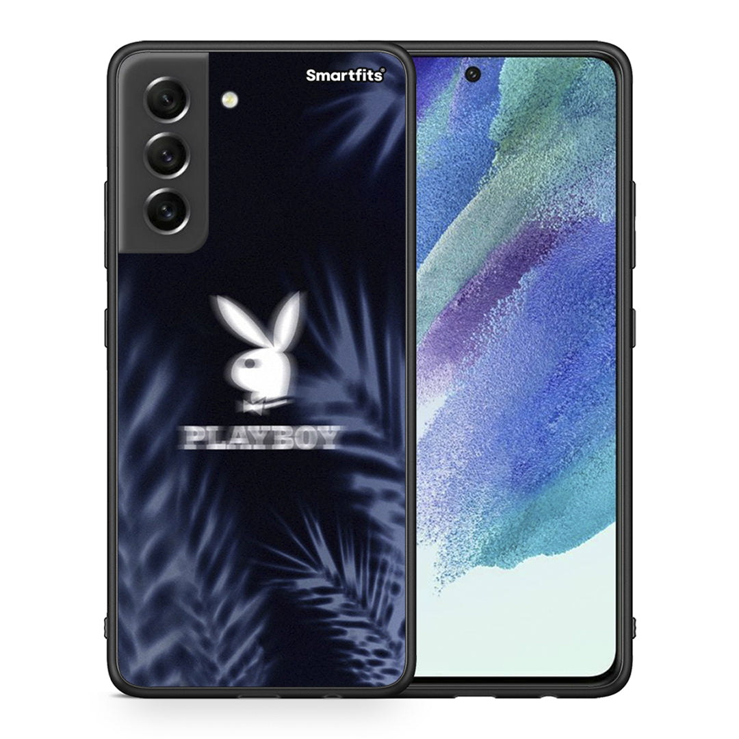 Θήκη Samsung S21 FE Sexy Rabbit από τη Smartfits με σχέδιο στο πίσω μέρος και μαύρο περίβλημα | Samsung S21 FE Sexy Rabbit case with colorful back and black bezels