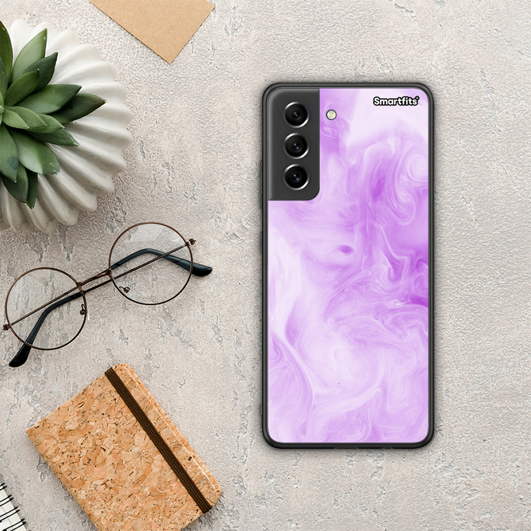 Watercolor Lavender - Samsung Galaxy S21 FE case