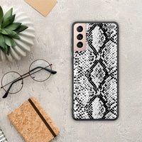 Thumbnail for Animal White Snake - Samsung Galaxy S21+ case