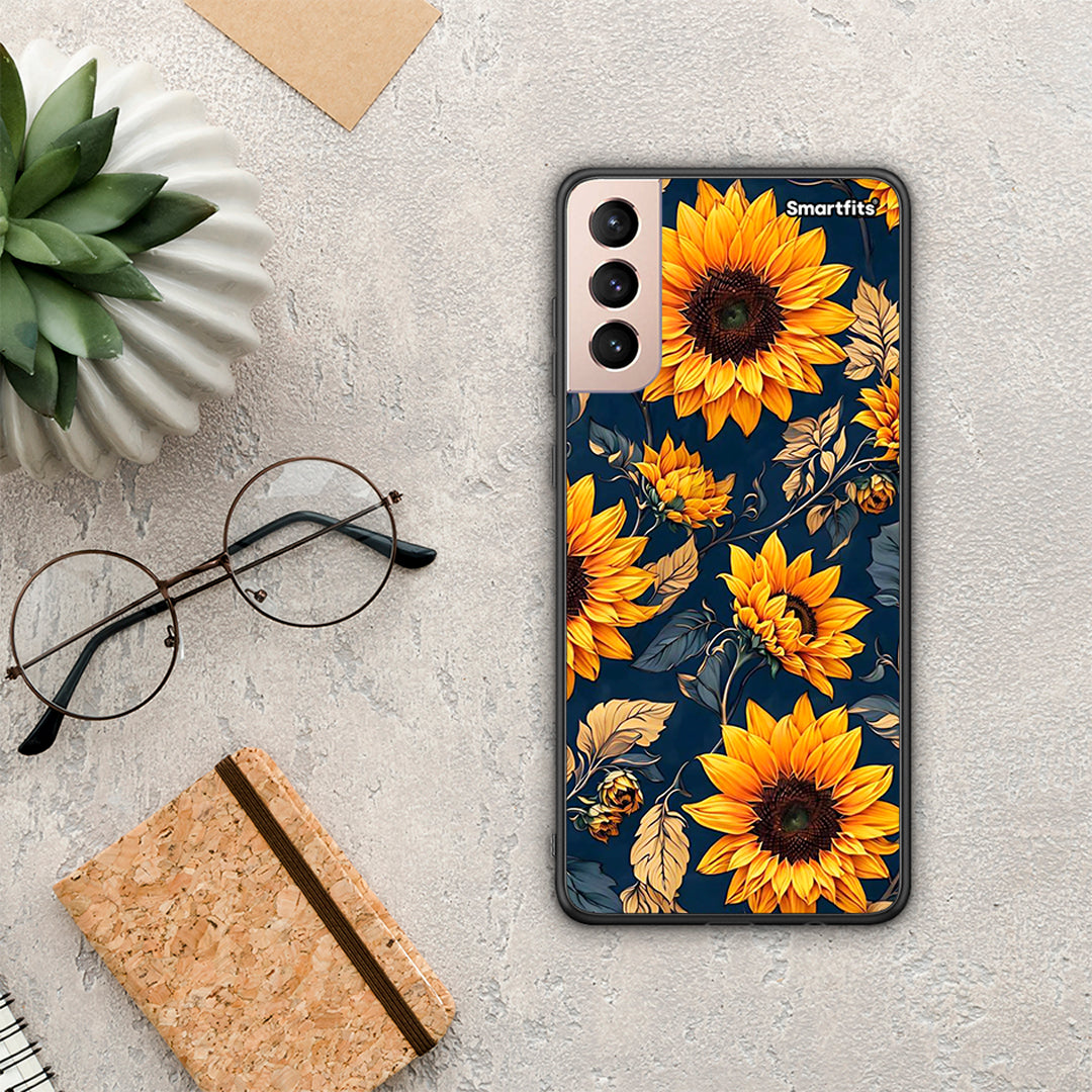Autumn Sunflowers - Samsung Galaxy S21+ case
