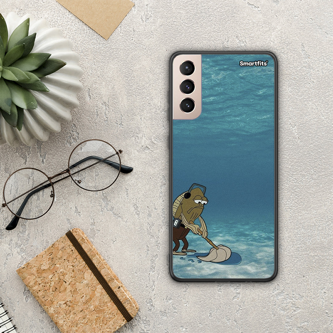 Clean the Ocean - Samsung Galaxy S21+ case