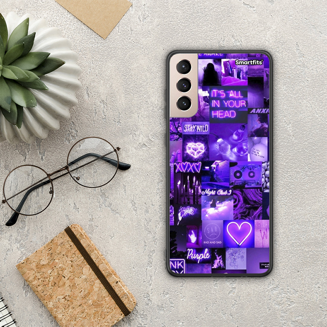 Collage Stay Wild - Samsung Galaxy S21+ case
