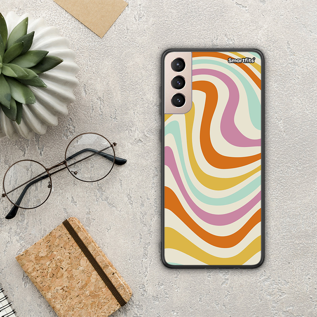 Colorful Waves - Samsung Galaxy S21+ case
