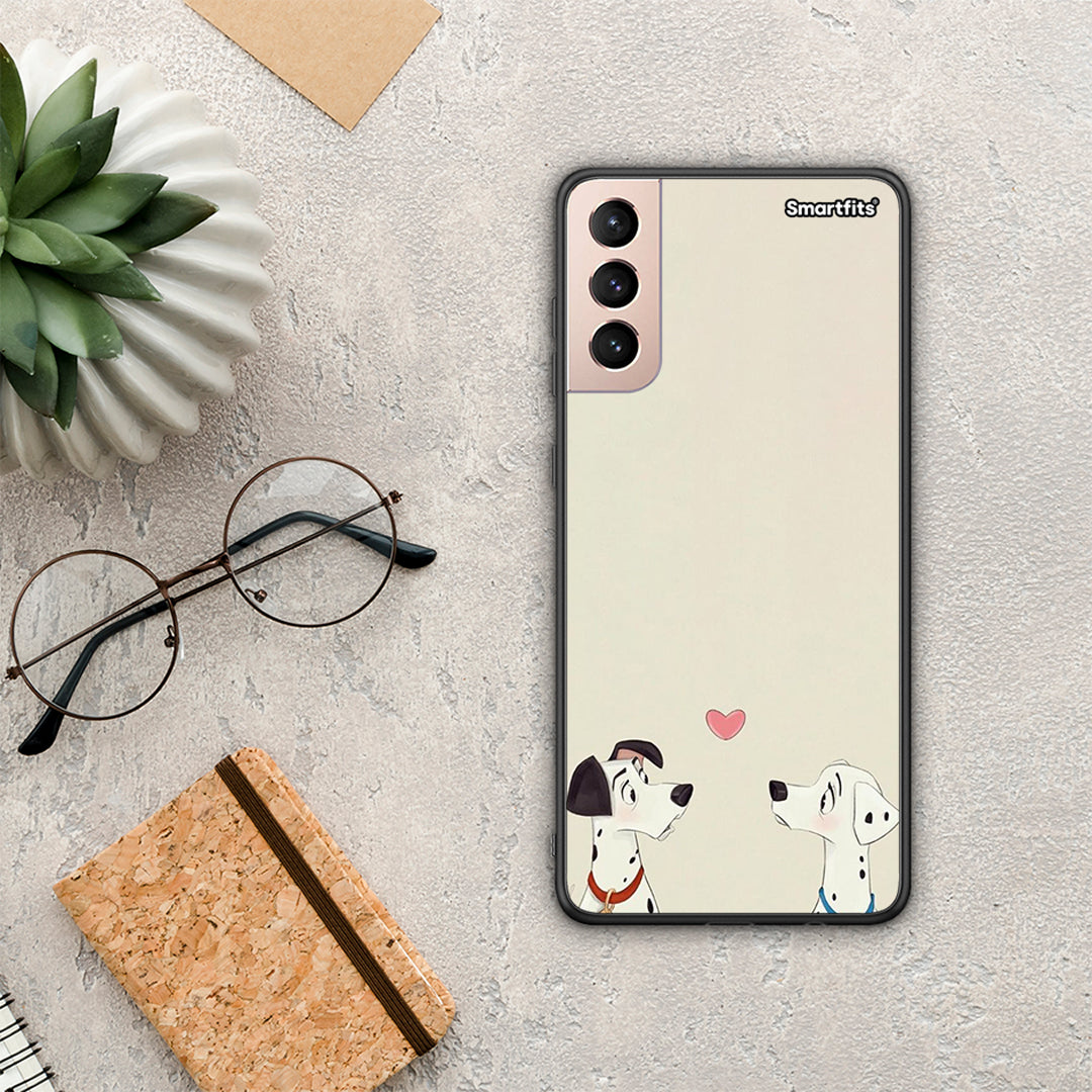 Dalmatians Love - Samsung Galaxy S21+ case