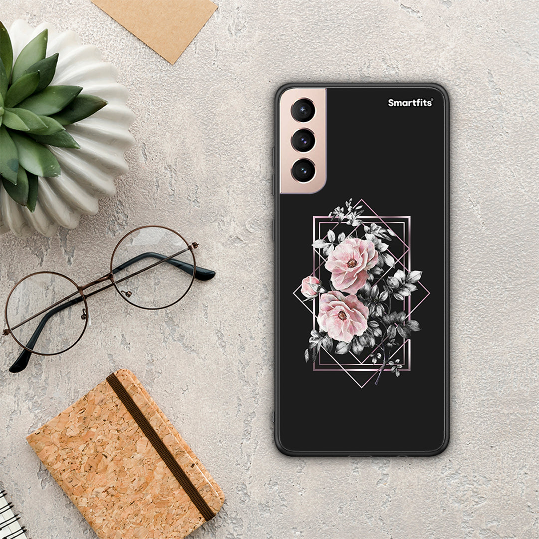 Flower Frame - Samsung Galaxy S21+ case