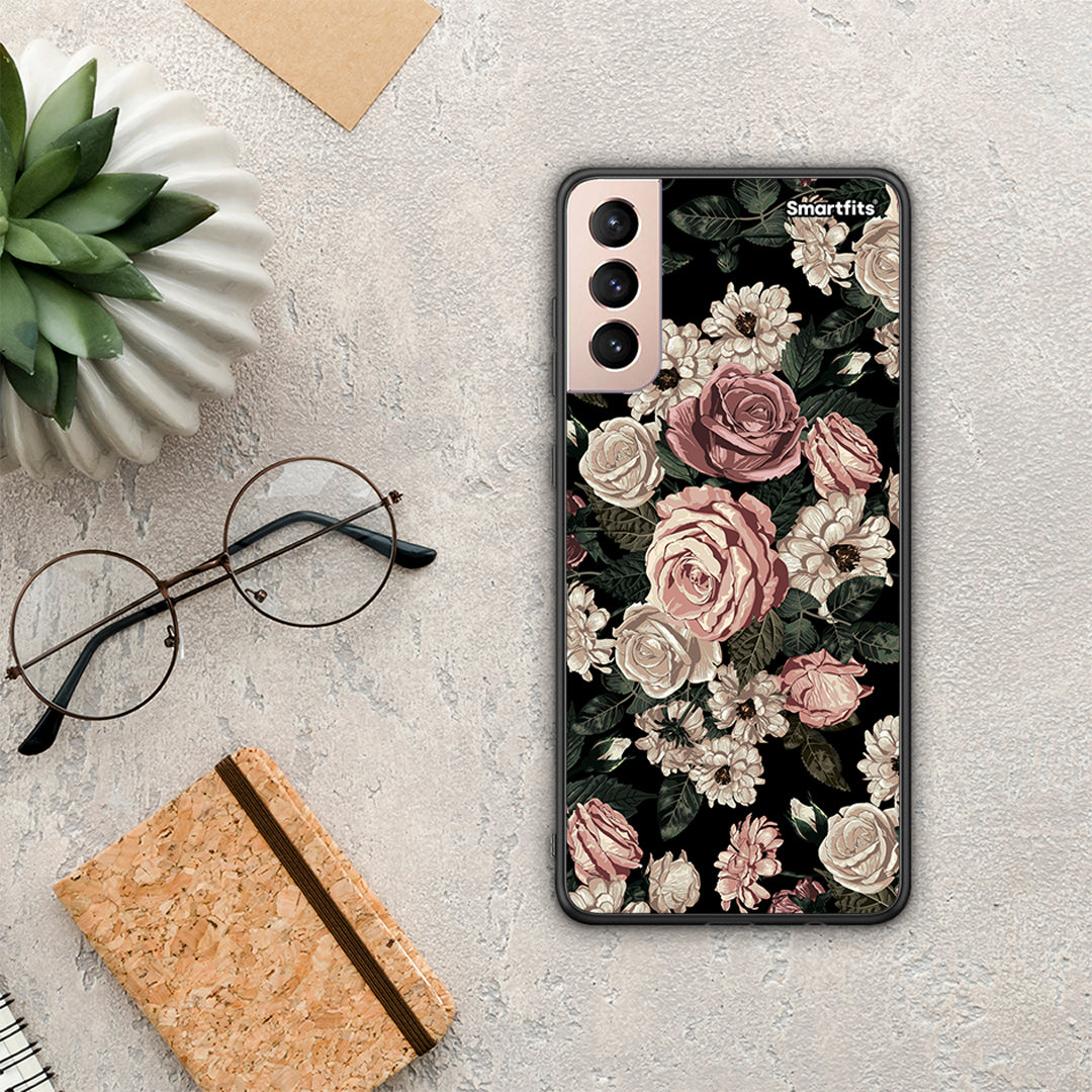 Flower Wild Roses - Samsung Galaxy S21+ case