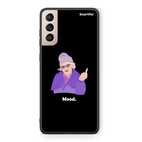 Thumbnail for Samsung S21+ Grandma Mood Black θήκη από τη Smartfits με σχέδιο στο πίσω μέρος και μαύρο περίβλημα | Smartphone case with colorful back and black bezels by Smartfits