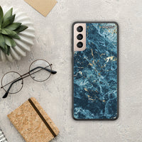 Thumbnail for Marble Blue - Samsung Galaxy S21+ case