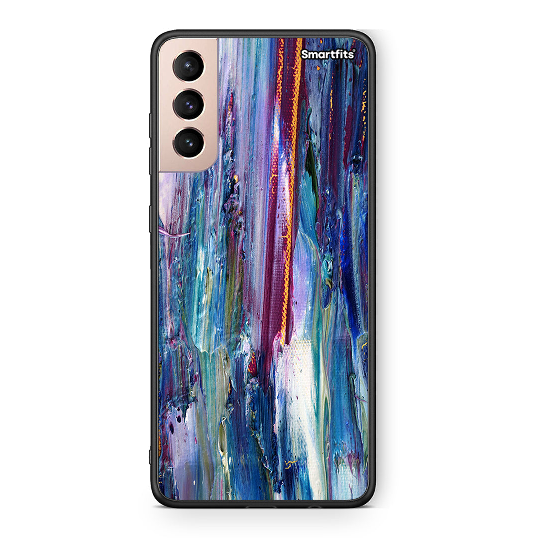 99 - Samsung S21+ Paint Winter case, cover, bumper