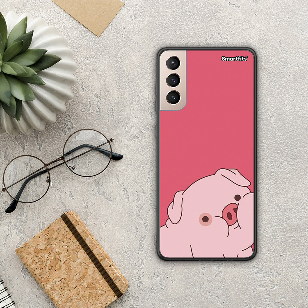 Pig Love 1 - Samsung Galaxy S21+ θήκη
