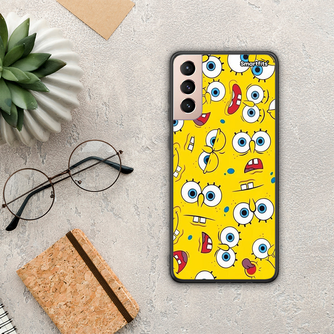 PopArt Sponge - Samsung Galaxy S21+ case