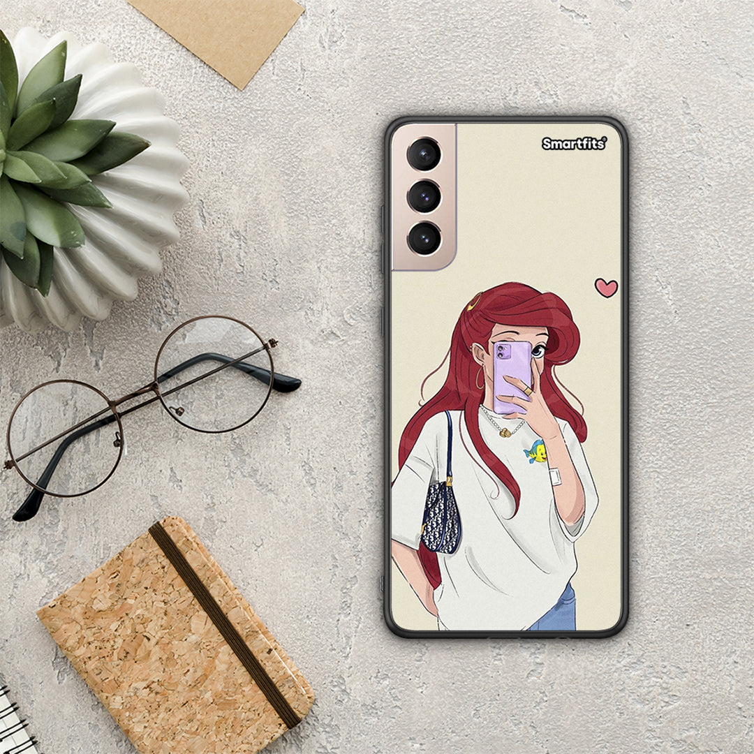 Walking Mermaid - Samsung Galaxy S21+ case