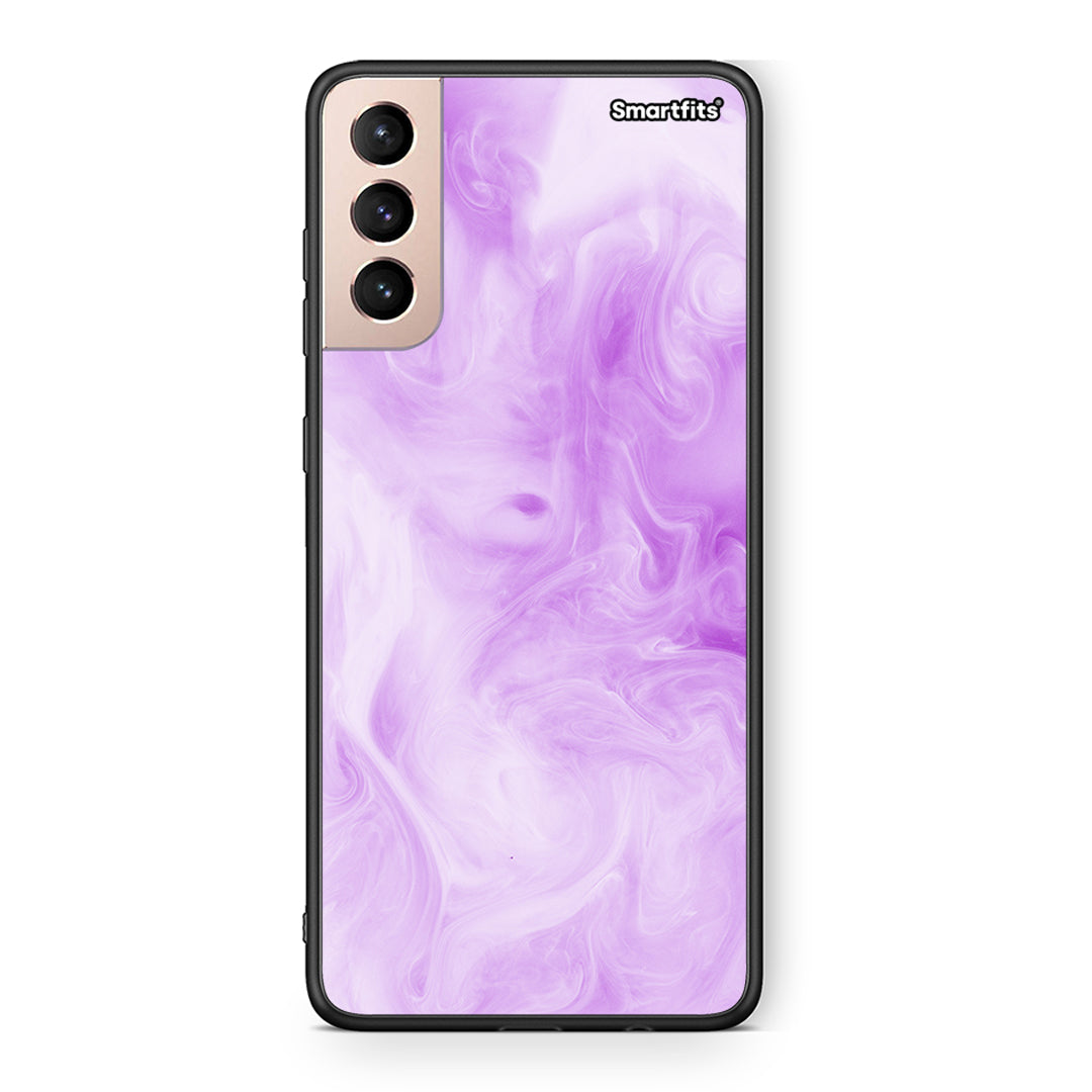 99 - Samsung S21+ Watercolor Lavender case, cover, bumper