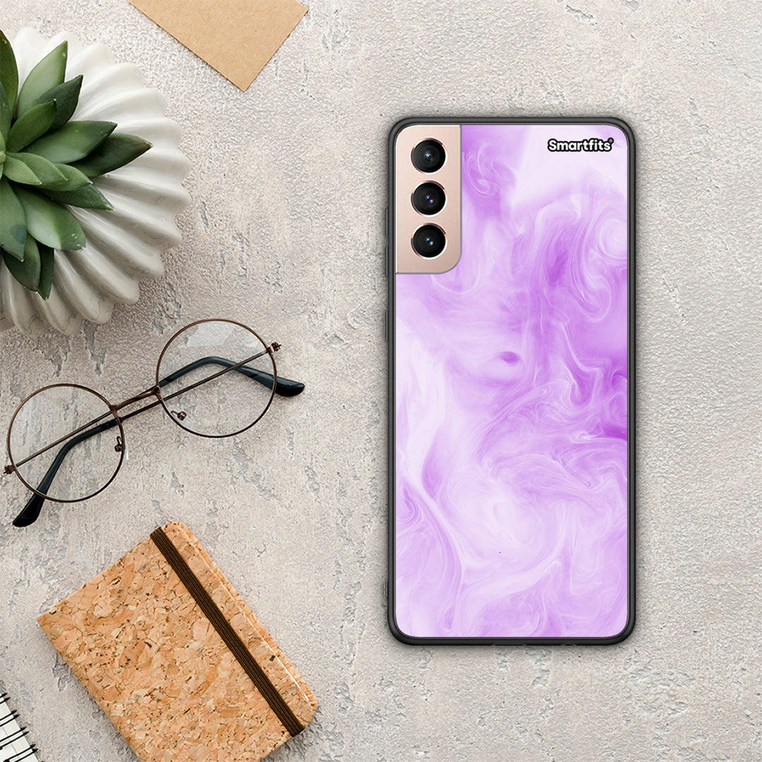 Watercolor Lavender - Samsung Galaxy S21+ case