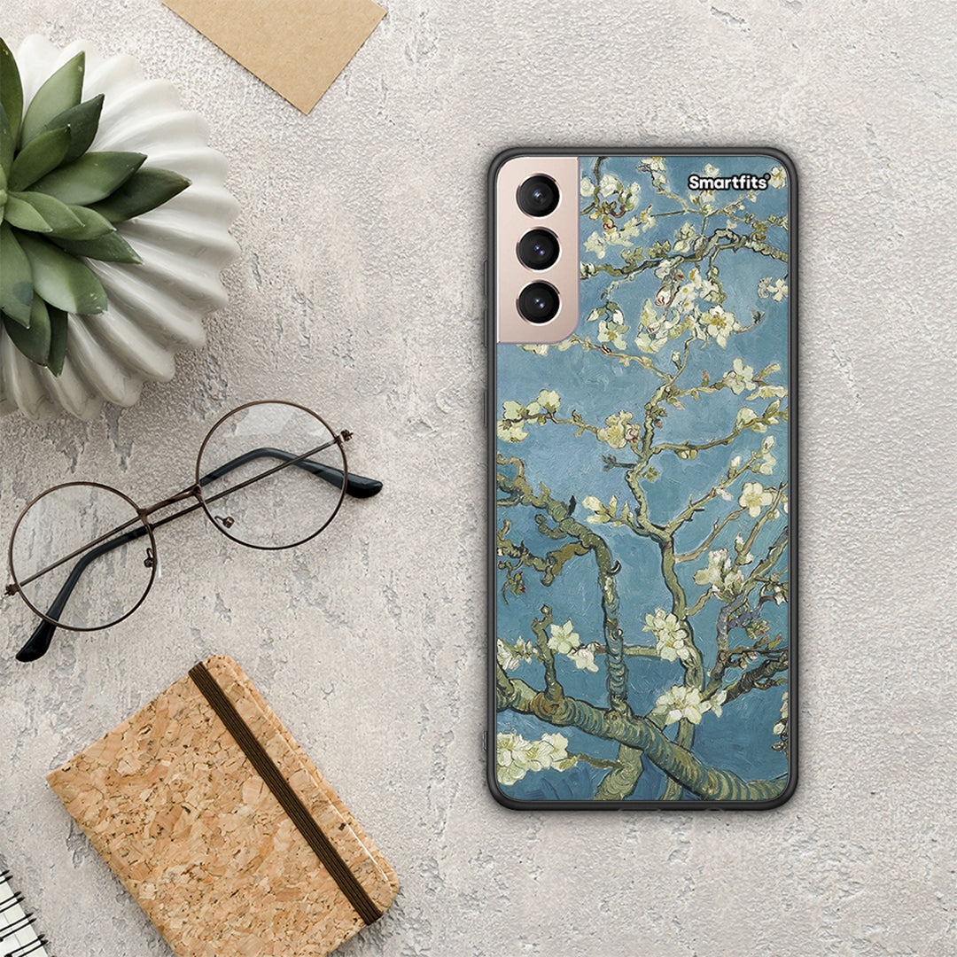 White Blossoms - Samsung Galaxy S21+ case