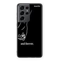 Thumbnail for Samsung S21 Ultra Always & Forever 2 Θήκη Αγίου Βαλεντίνου από τη Smartfits με σχέδιο στο πίσω μέρος και μαύρο περίβλημα | Smartphone case with colorful back and black bezels by Smartfits