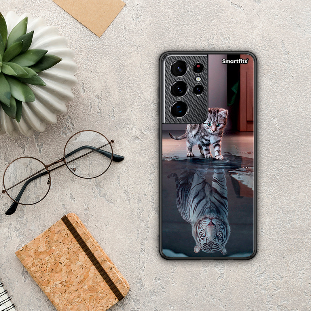 Cute Tiger - Samsung Galaxy S21 Ultra case