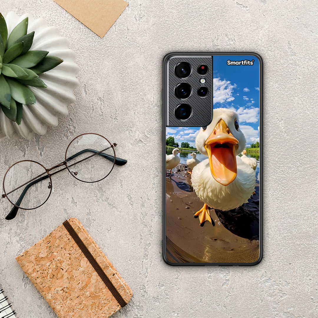 Duck Face - Samsung Galaxy S21 Ultra θήκη