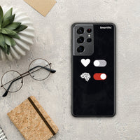 Thumbnail for Heart vs Brain - Samsung Galaxy S21 Ultra case