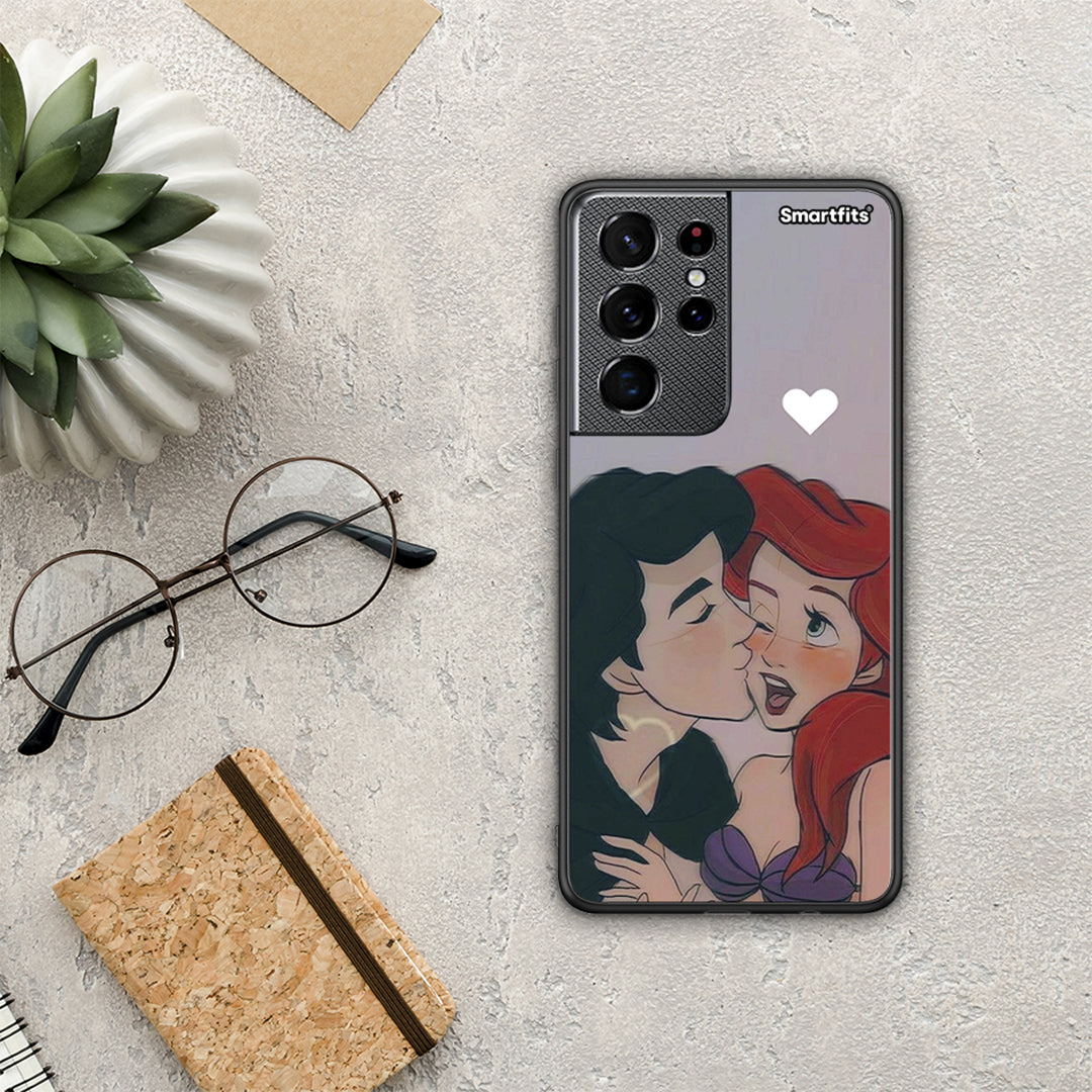 Mermaid Couple - Samsung Galaxy S21 Ultra case