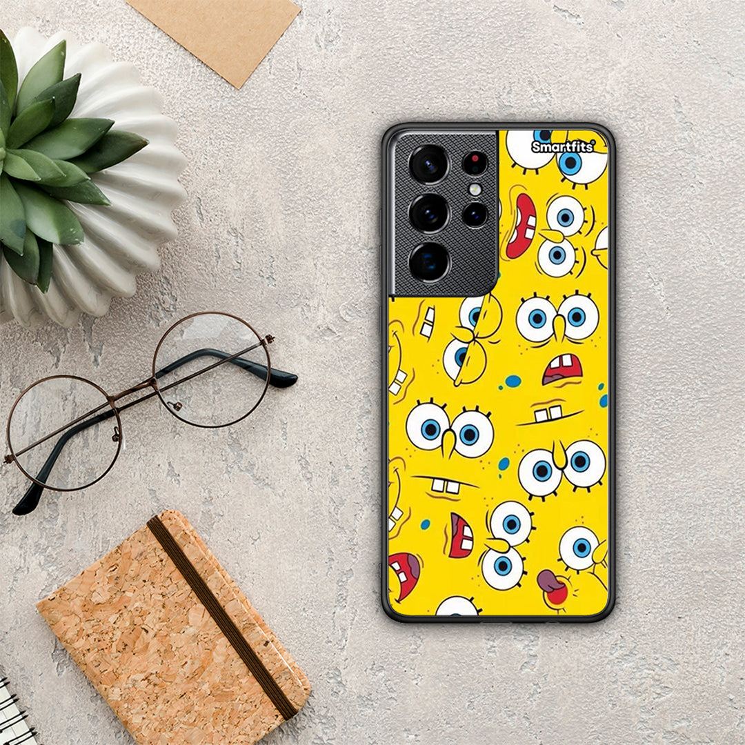 PopArt Sponge - Samsung Galaxy S21 Ultra case