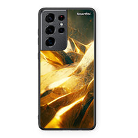 Thumbnail for Samsung S21 Ultra Real Gold θήκη από τη Smartfits με σχέδιο στο πίσω μέρος και μαύρο περίβλημα | Smartphone case with colorful back and black bezels by Smartfits