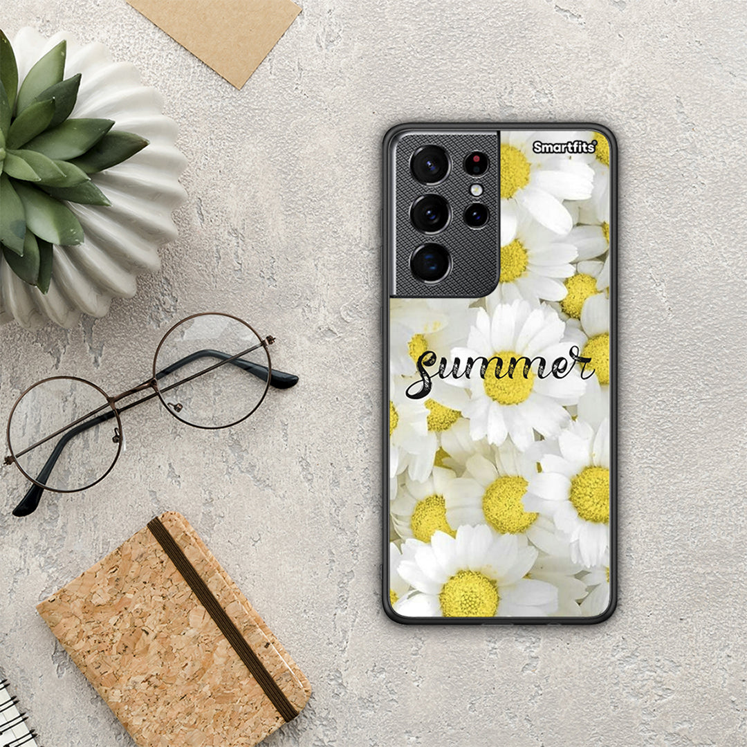 Summer Daisies - Samsung Galaxy S21 Ultra Case