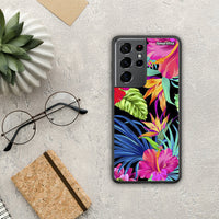 Thumbnail for Tropical Flowers - Samsung Galaxy S21 Ultra Case