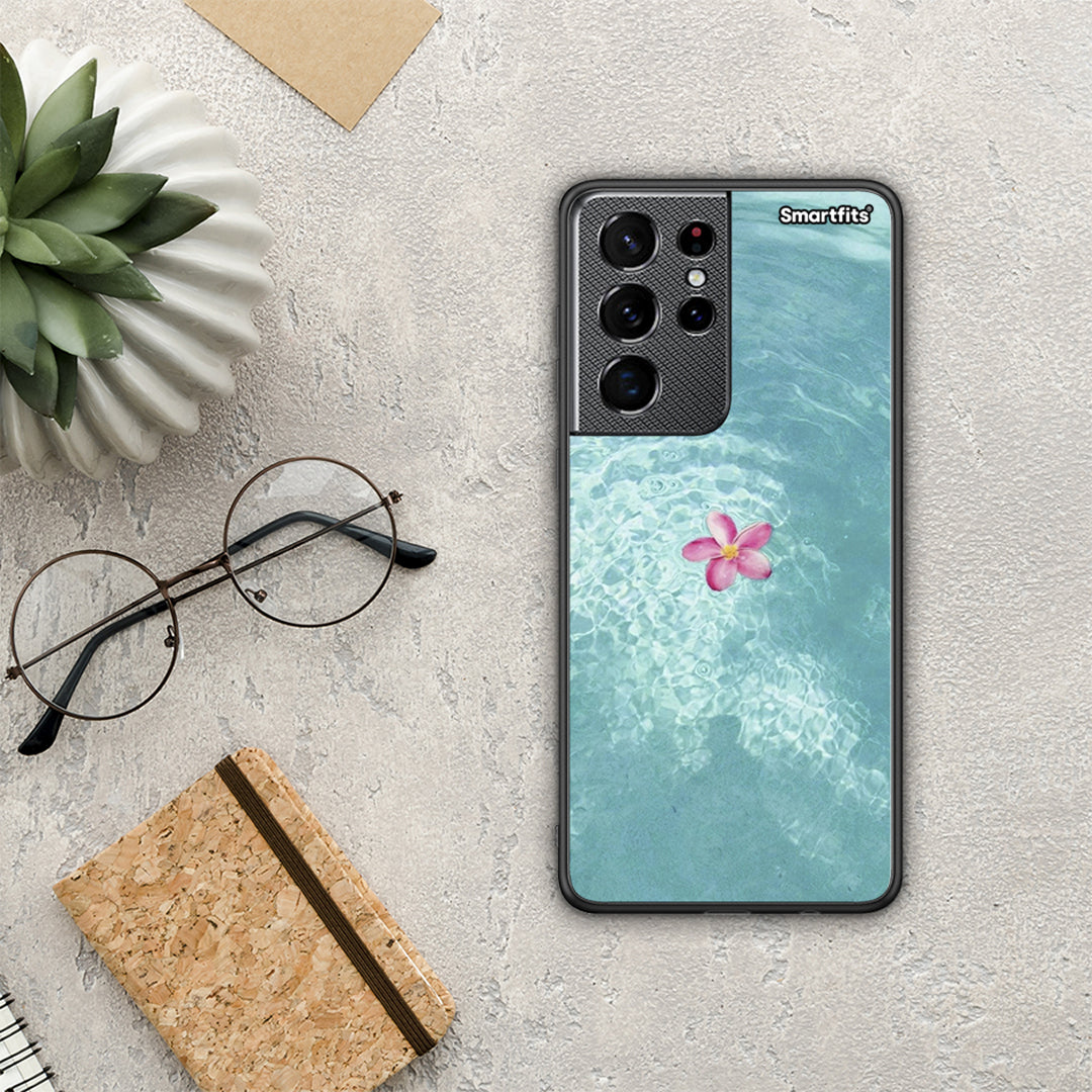 Water Flower - Samsung Galaxy S21 Ultra Case